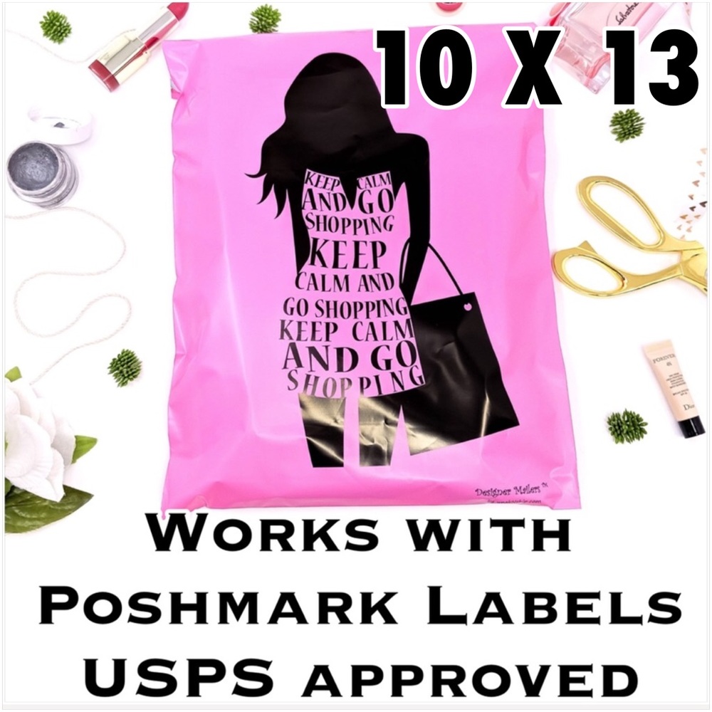 50 10X13 Keep Calm Girl Poly Mailers PRICE IS FIRM - Picture 2 of 6